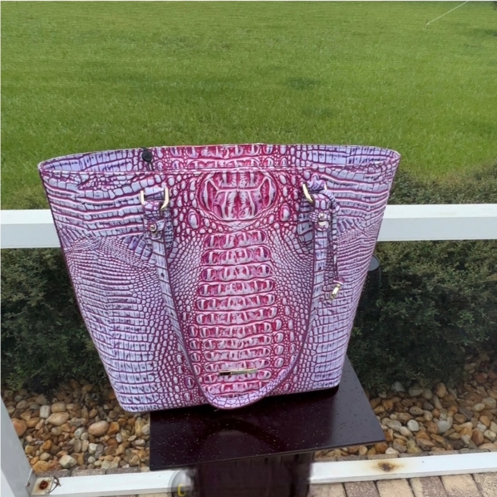 Ellen Boysenberry Ombre Melbourne Tote Bag - Picture 3 of 7